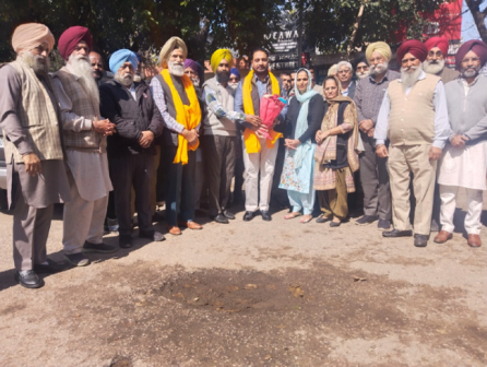 The residents of Mohali Phase 6 started the work of building a park today